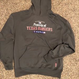 MLB Authentic Collection Texas Rangers Hoodie